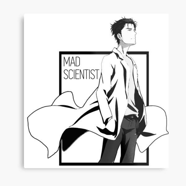 Okabe Rintarou - Steins; Gate Metal Print