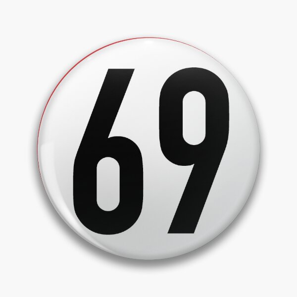 Aperçu de l'œuvre Chiffre 69, limitation de vitesse créée et vendue par dognation58.