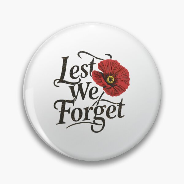 Item preview, Lest We Forget Red Poppy Memorial Flower designed and sold by Andrich3.