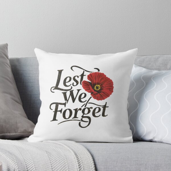 Item preview, Lest We Forget Red Poppy Memorial Flower designed and sold by Andrich3.