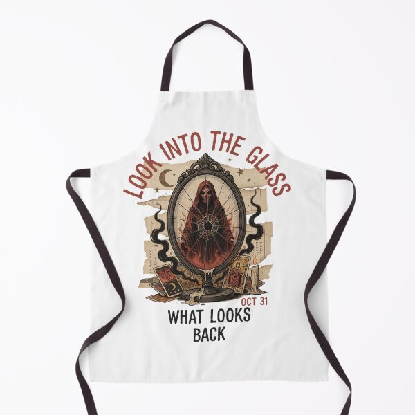 Item preview, Mirror Witchcore Scrying Halloween Design Graphic Tee v7 designed and sold by DarylWelsh2024.