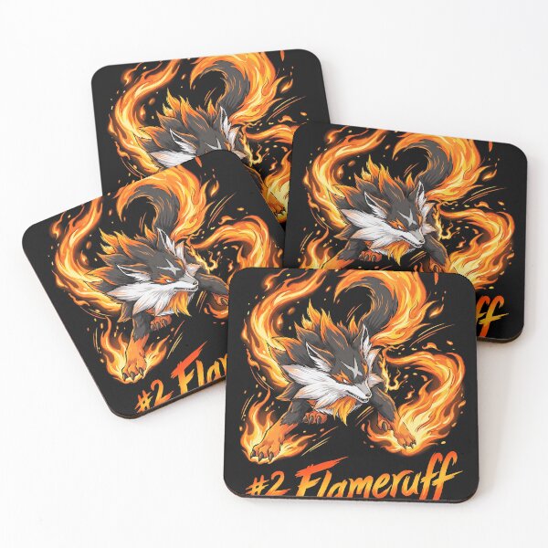 Item preview, Flameruff ANIIMO Elemental Monster Collector Tee designed and sold by Senpaiwaves.