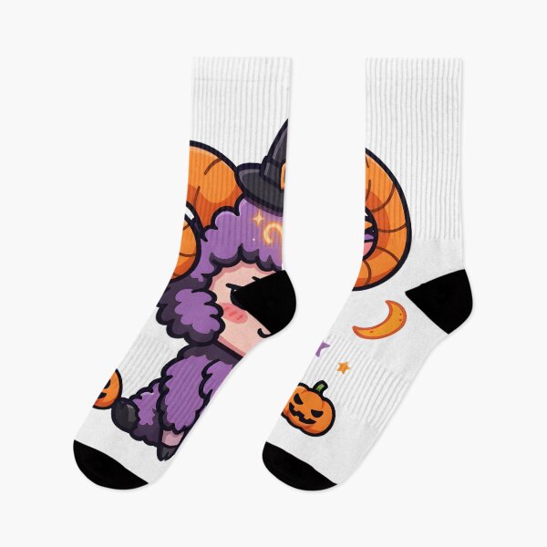 Item preview, Cute Aries Halloween Ram designed and sold by Zodiac Celestial Art.