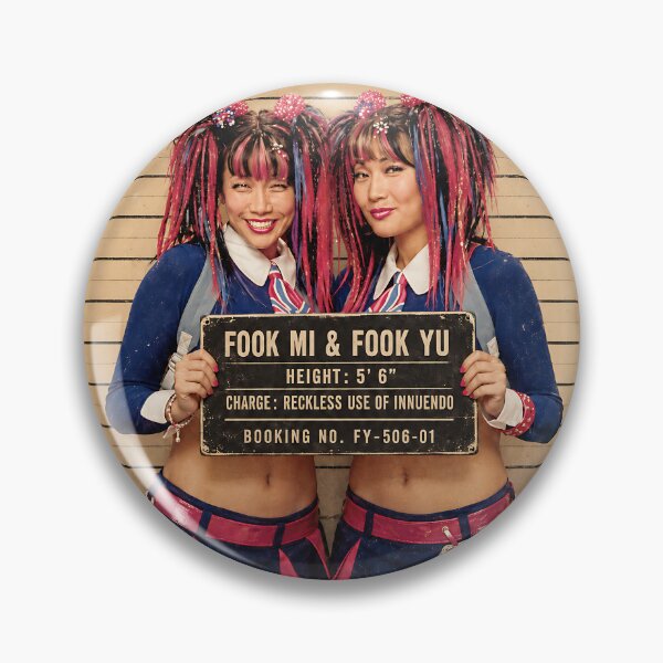 Item preview, Unusual Suspects "Fook Mi & Fook Yu" designed and sold by TeeCodes.