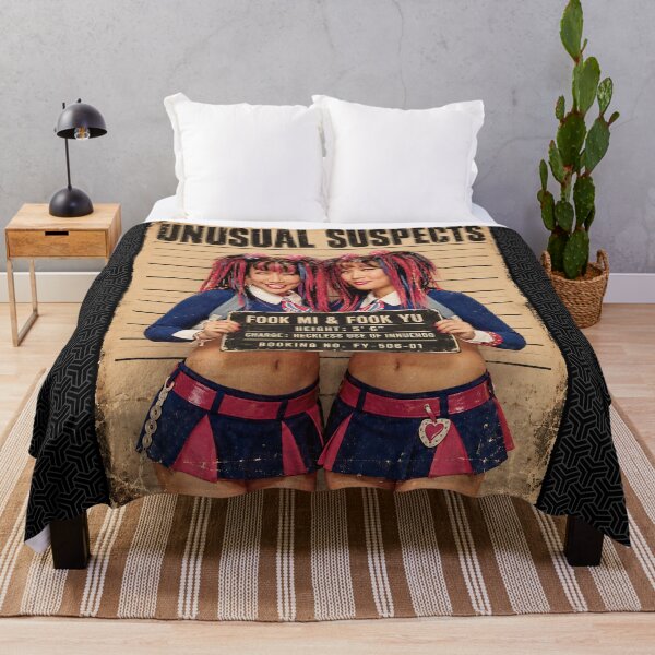 Item preview, Sospechosos inusuales "Fook Mi y Fook Yu" designed and sold by TeeCodes.