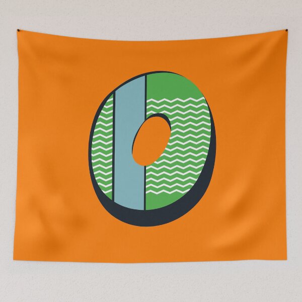 Item preview, Pop Art Letter O - Initial design of the Letter O designed and sold by Fun Funky Designs.