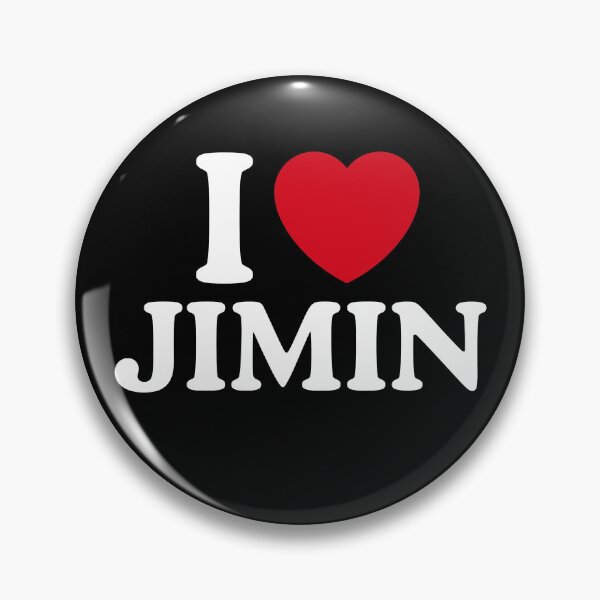 Item preview, I Love Jimin Kpop Fan designed and sold by NoirLuxeStudio.