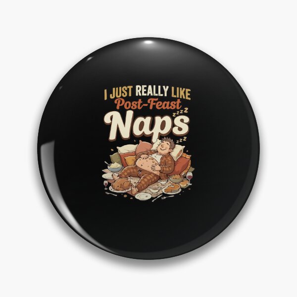 Artikelvorschau, Post-Feast Naps Funny Food Coma Sleepy Lover entworfen und verkauft von YASSINE HZ.