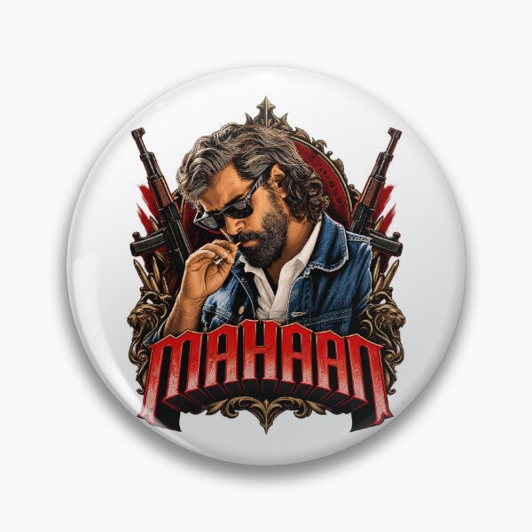 Item preview, Mahaan Vikram Chiyaan Vikram Tamil Cinema Fan Art designed and sold by Fashvora.