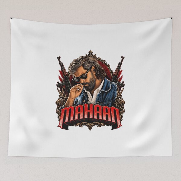 Item preview, Mahaan Vikram Chiyaan Vikram Tamil Cinema Fan Art designed and sold by Fashvora.