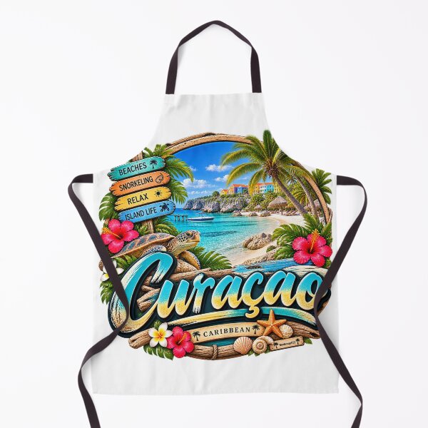 Artikelvorschau, Curaçao Karibik – Tropisches Strandparadies & Meer Retro Design entworfen und verkauft von Wandervogel123.