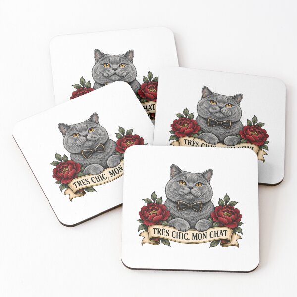 Item preview, Very Chic My British Shorthair Cat designed and sold by Old's Cool Cat Studio.