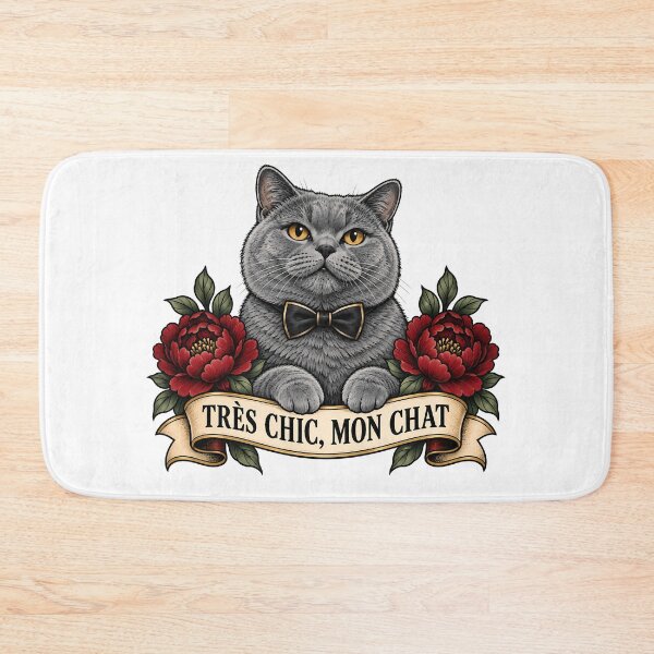 Item preview, Very Chic My British Shorthair Cat designed and sold by Old's Cool Cat Studio.