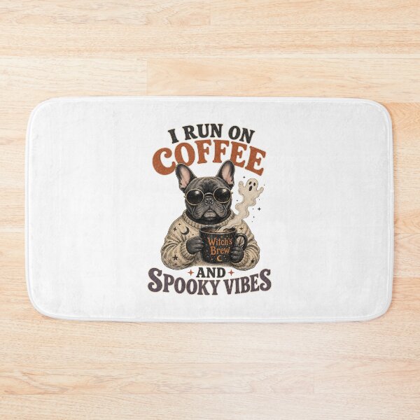 Item preview, Coffee Spooky Vibes Frenchie Halloween – French Bulldog Witch’s Brew designed and sold by elisarasada.
