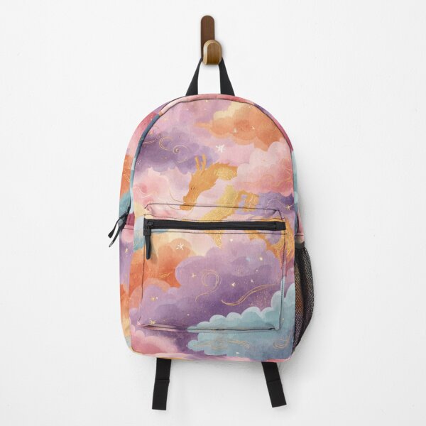 Item preview, Golden Dragon Watercolor Clouds Fantasy Sky Art designed and sold by GrinGalore.