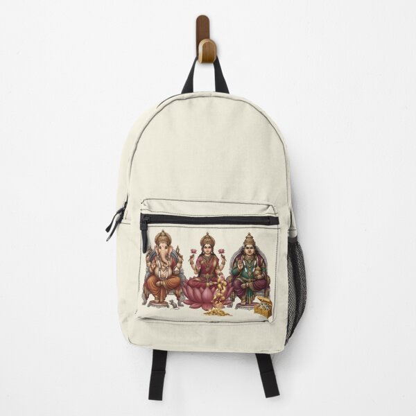 Item preview, Lakshmi Ganesha Kubera Divine Wealth Art designed and sold by hutofdesigns.