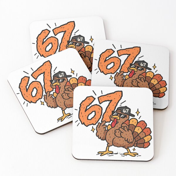 Item preview, Funny 67 Thanksgiving Turkey Meme designed and sold by MonkiFlipp.