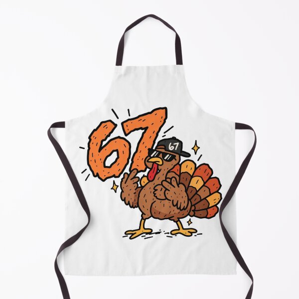 Item preview, Funny 67 Thanksgiving Turkey Meme designed and sold by MonkiFlipp.