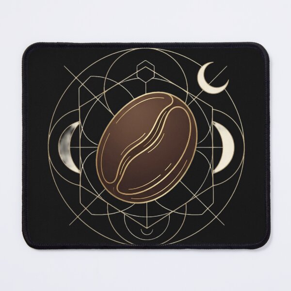 Item preview, Minimalist Coffee Bean Line Art | Elegant Sarcastic Coffee Lover Gift designed and sold by Flowing Colurs.