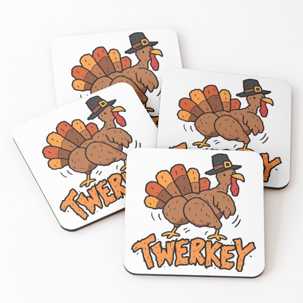 Item preview, Funny Thanksgiving Turkey Twerkey Meme designed and sold by MonkiFlipp.