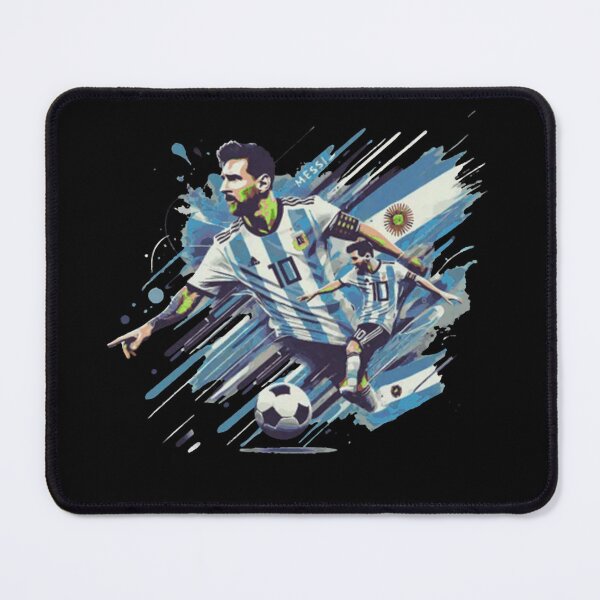 Item preview, Argentina Football Legend Number 10 Splatter Art designed and sold by Floraun3.