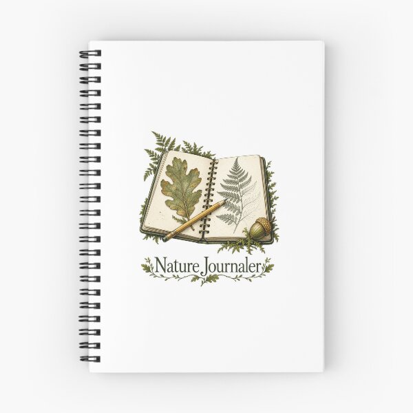 Item preview, Nature Journaling | Botanical Field Sketcher | Nature Journal Gift designed and sold by Brackenlume Studio.