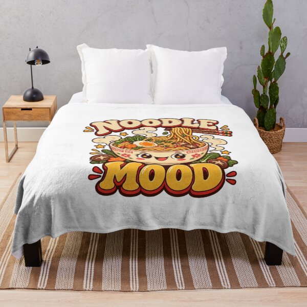 Item preview, Noodle Mood Cute Ramen Bowl Japanese Food Lover Kawaii Vintage T-Shirt designed and sold by EssentialsWear.