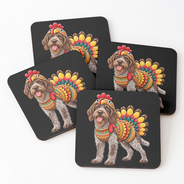 Item preview, Funny Wirehaired Pointing Griffon Turkey Costume Thanksgiving Dog Lover designed and sold by rafaeltto.
