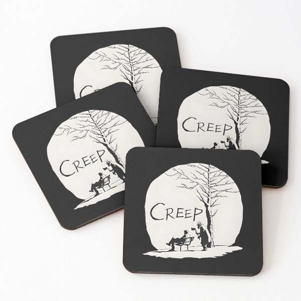 Item preview, Creep Minimalist Axe Man Park Bench Dark designed and sold by jamesdurhaman.