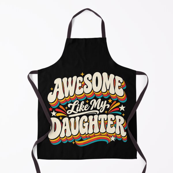 Item preview, Awesome Like My Daughter Proud Parent Mom Dad Retro designed and sold by Photo-Sphere101.