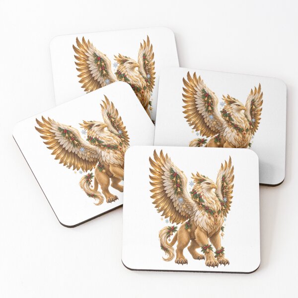 Item preview, Winter Griffin Christmas Fantasy designed and sold by ESSClothing.
