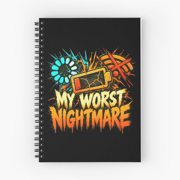 Item preview, My Worst Nightmare Tech Problems Digital Frustration Gamer designed and sold by FolkGraphics.