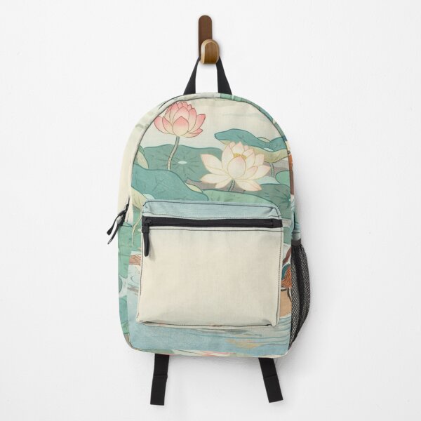 Item preview, Mandarin Ducks Among Lotus Blossoms – Ohara Koson Japanese Art designed and sold by Tamas Das.