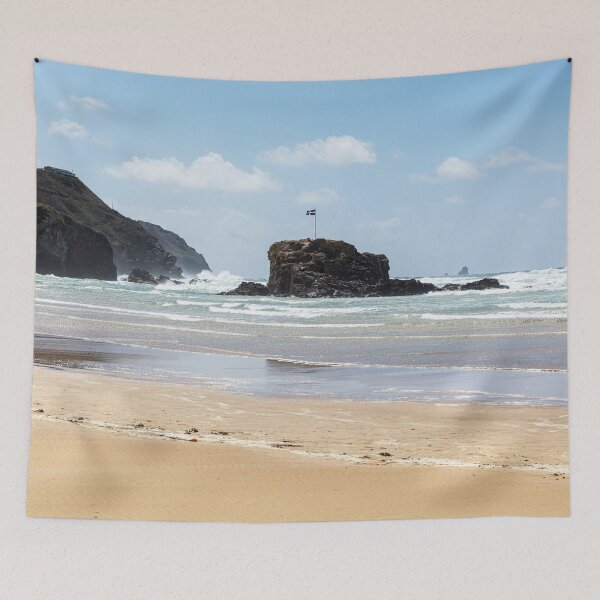 Item preview, Perranporth Beach and Chapel Rock, Cornwall, UK designed and sold by Paul Thompson Photography.