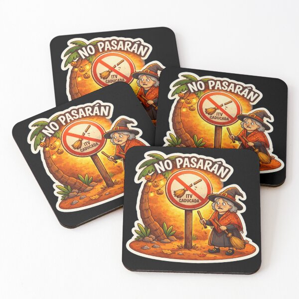 Item preview, ITV Caducada No Pasaran - Funny Spanish Witch Halloween designed and sold by UkrainianSpain.