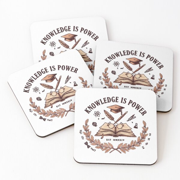 Item preview, Knowledge Is Power Intellectual Professor Vintage Academic Shirt designed and sold by PixelStyle Studio.