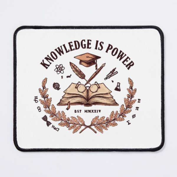 Item preview, Knowledge Is Power Intellectual Professor Vintage Academic Shirt designed and sold by PixelStyle Studio.