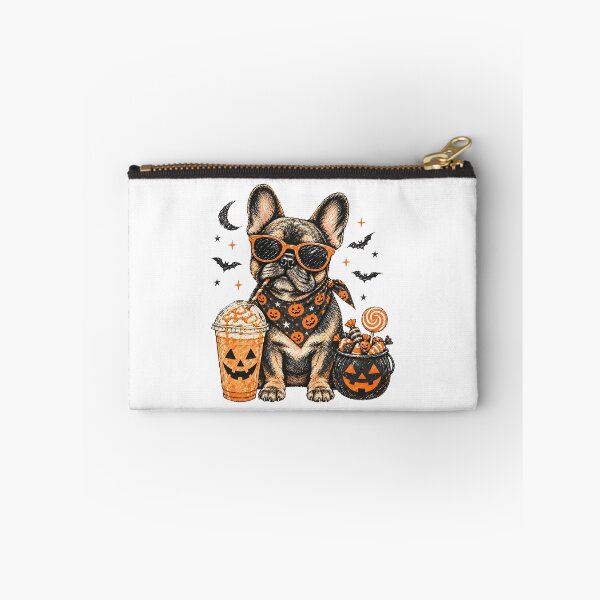 Item preview, Cute French Bulldog Halloween – Pumpkin Candy & Spooky Drink Frenchie designed and sold by elisarasada.