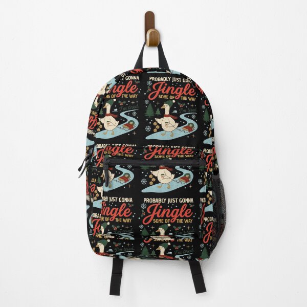 Item preview, Probably Just Gonna Jingle Some of the Way Christmas Goose designed and sold by FreshVibe Prints.