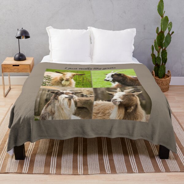 Item preview, I Just Really Like Goats designed and sold by Jane Stanley Photography.