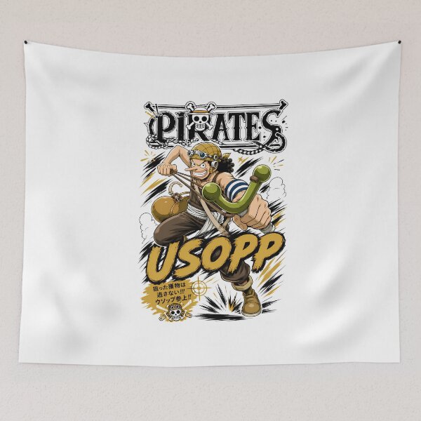 Item preview, Brave Sniper King Sling - Ochre Splatter Pirate Art designed and sold by lamiarte.