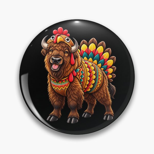 Item preview, Funny Bison Turkey Costume Thanksgiving Zoo designed and sold by rafaeltto.
