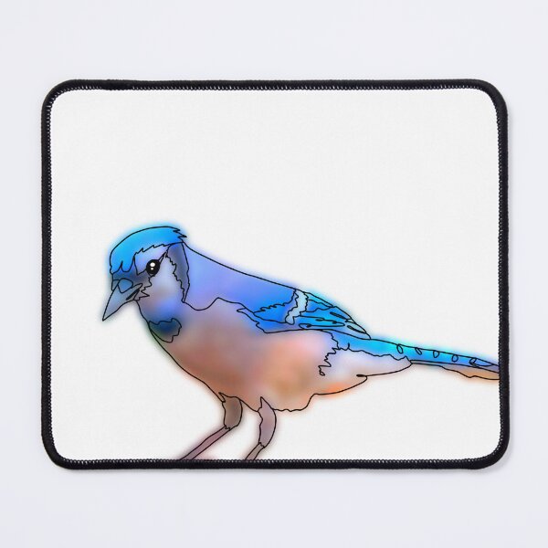 Item preview, Sue the Blue jay - animalz designed and sold by Ashley’sAnimalz.