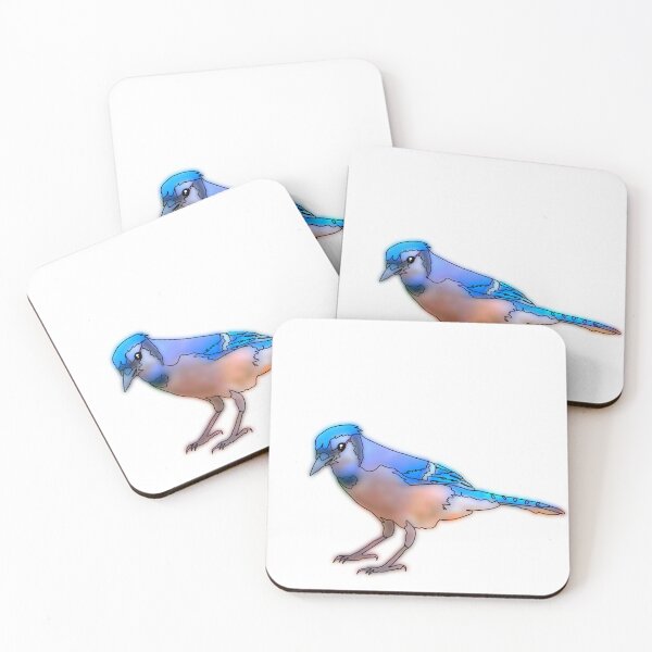 Item preview, Sue the Blue jay - animalz designed and sold by Ashley’sAnimalz.