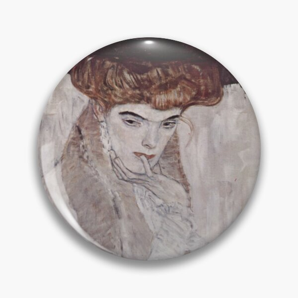 Item preview, The Black Hat with Feathers – Klimt designed and sold by Shoupay.