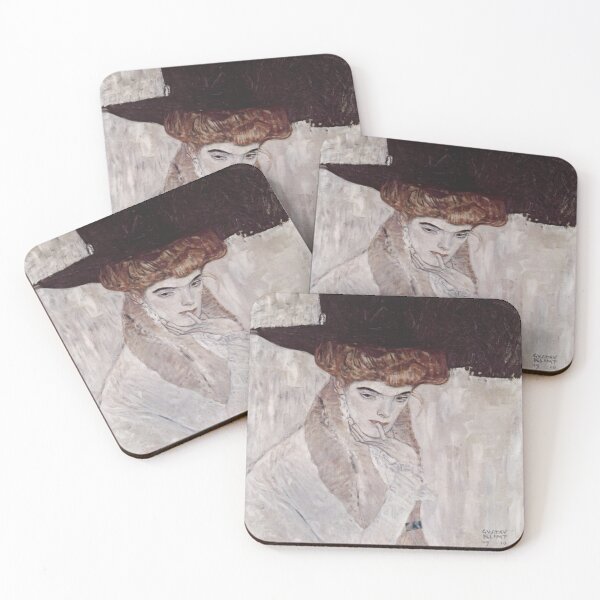 Item preview, The Black Hat with Feathers – Klimt designed and sold by Shoupay.