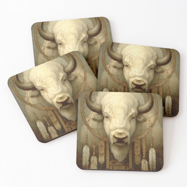 Item preview,  THE PROMISE OF THE WHITE BUFFALO designed and sold by Tribal Spirits Art T-Shirt Store.