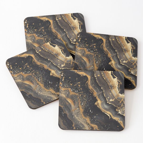 Item preview, Liquid Galaxy Black Gold Drift designed and sold by QuantumDrift.
