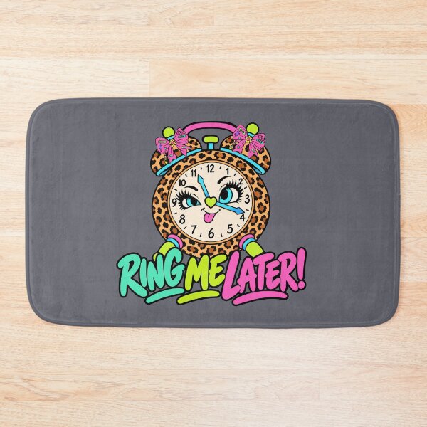 Item preview, Ring Me Later – Cute Leopard Print Alarm Clock designed and sold by Aimetoi.