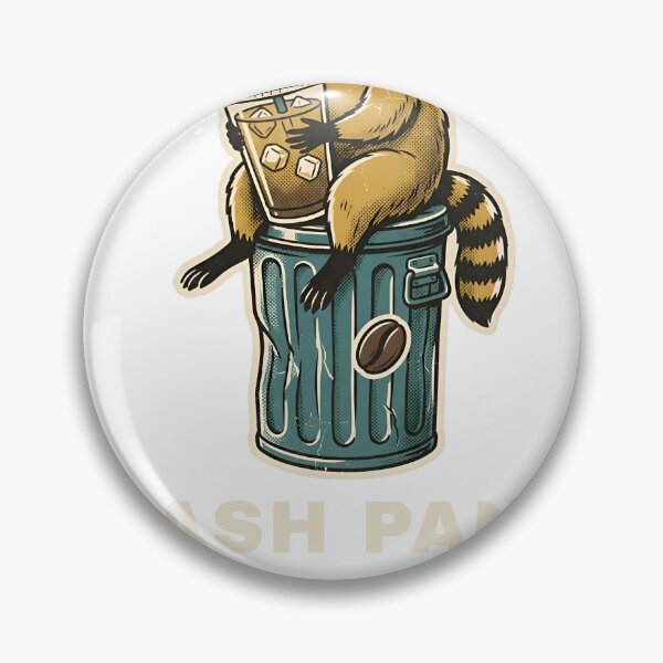 Artikelvorschau, Waschbär-Eiskaffee-Shirt, Trash Panda Eiskaffee-Club, lustiges Waschbär-Meme-T-Shirt entworfen und verkauft von UnivStore.